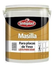 Pintura Masilla Para Yeso Sinteplast 6kgs