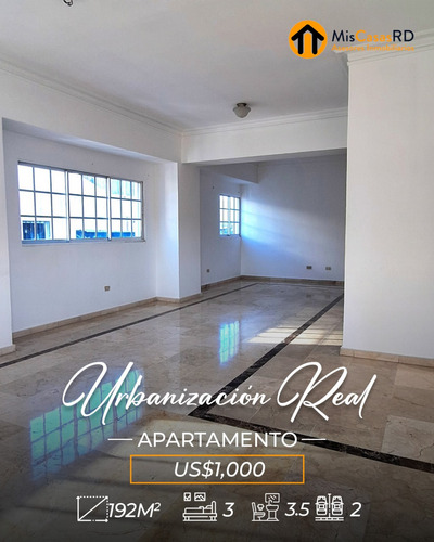 Amplio Apartamento En Renta En Sector Urbanización Real
