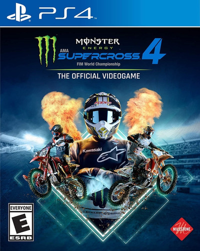 Monster Energy Supercross 4 Ps4 Físico Sellado