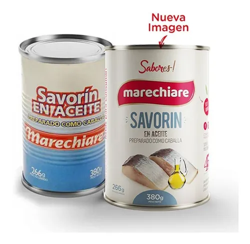 Savorín En Aceite Marechiare 24x380 G - El Rey Del Mar