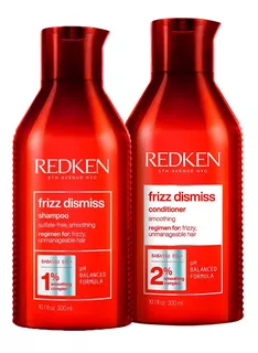 Kit Redken Frizz Dismiss Shampoo 300ml Condicionador 300ml