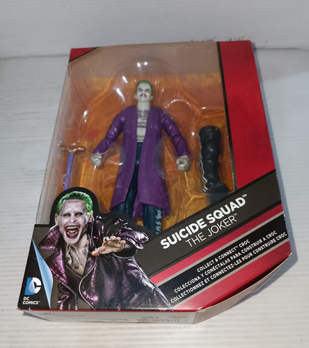 Mattel Multiverse The Joker Gabardina Morada Baf Killer Croc (Usado)