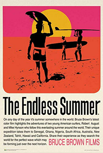 Póster Oficial De La Película  The Endless Summer 