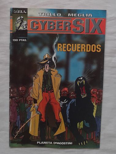 Cybersix Numero 4 Recuerdos Comic Original Oferta 