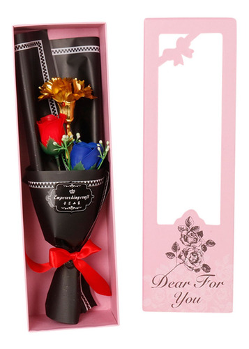 Día De San Valentín Chapado En Oro Rosa Aniversario B3 Js Día De San Valentín Chapado En Oro Rosa Aniversario B3 Js