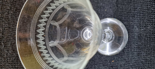 Copas Talladas Al Ácido Antiguas Aperitivo Oporto Jerez C71 (Usado)