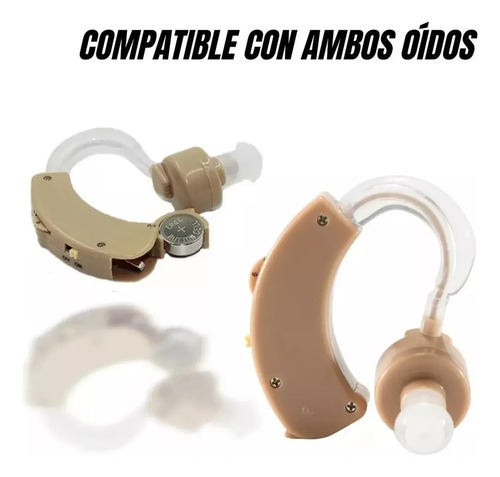 Audifono Amplificador Hipoacusicos Para Sordo C/ Regulador