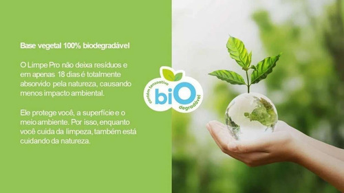 Imagem 4 de 6 de Detergente Concentrado Limpe Pro Wap Limpeza Pesada Piso 1l