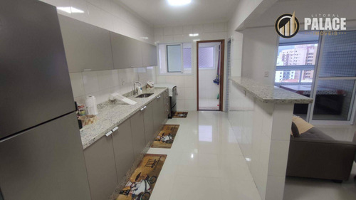 Imagem 9 de 30 de Apartamento Com 3 Dormitórios À Venda, 139 M² Por R$ 750.000,00 - Vila Guilhermina - Praia Grande/sp - Ap1567