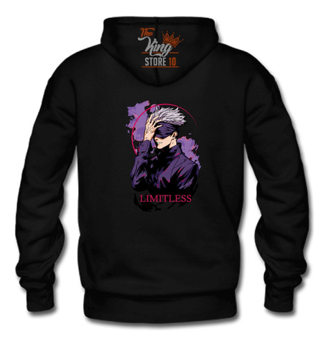 Poleron Con Cierre, Gojo Satoru, Jujutsu Kaisen, Anime, Manga, Fans, Xxxl / Thekingstore