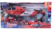 Comprar Muñecos Bomberos Escuadrón  De Rescate  Completo Playset 