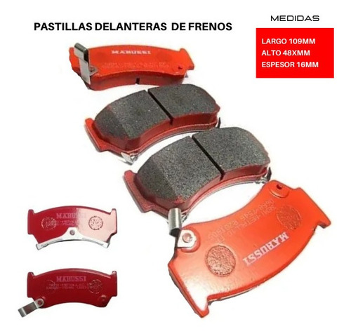 Pastilla De Freno Nissan 200sx Base 2.0 1995