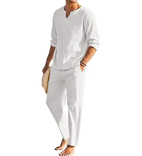 Conjunto blanco para hombre hotsell