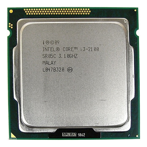 Procesador Oem Intel Core Lga 1155 I3 Th Gen 2100 3,10 Ghz