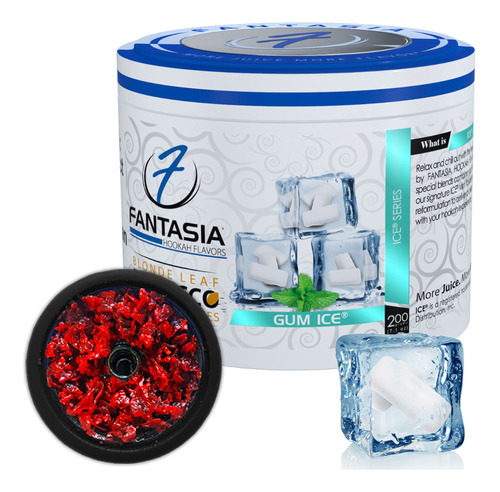 Fantasia Hookah Shishas Gum Ice 200g