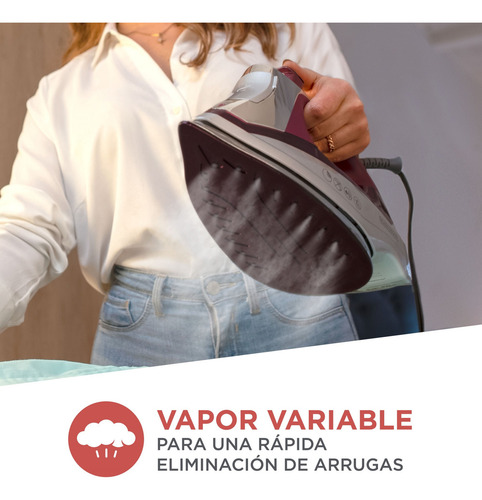 Plancha De Vapor Black+decker Máxima Protección Ropa, D3501