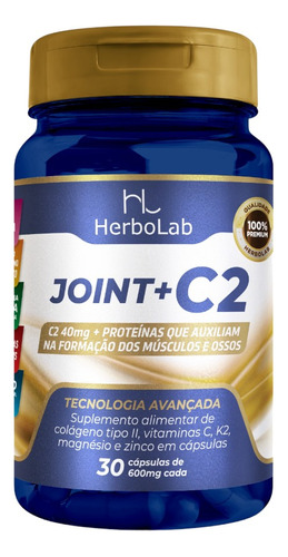 Joint + C2 (colágeno Tipo Ii) 30 Caps - Herbolab