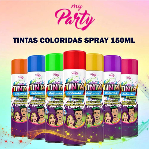 Tinta Fantasía Varios Colores 