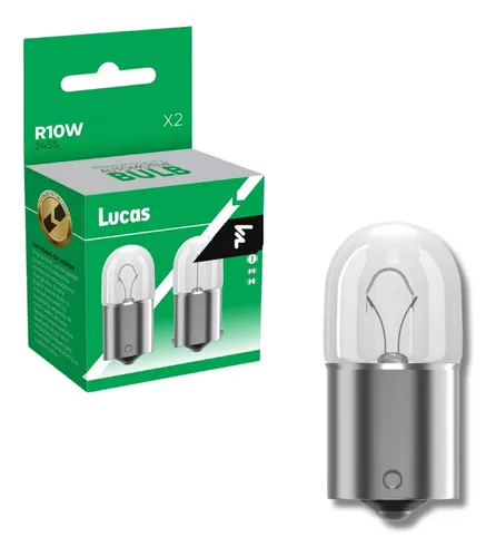Caja X 10 Lamparas Camion Mini R10w 24v 10w Halogena Lucas