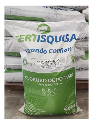 Cloruro De Potasio Granulado KCL x 50 Kg, Fertilizantes Agro