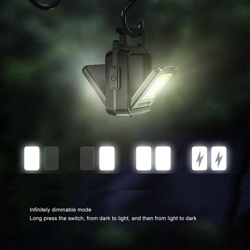 Linterna De Llavero Led, Mini Luz De Llavero Recargable