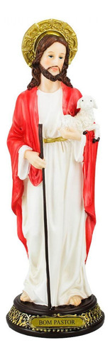 Jesus Bom Pastor 31cm - Enfeite Resina