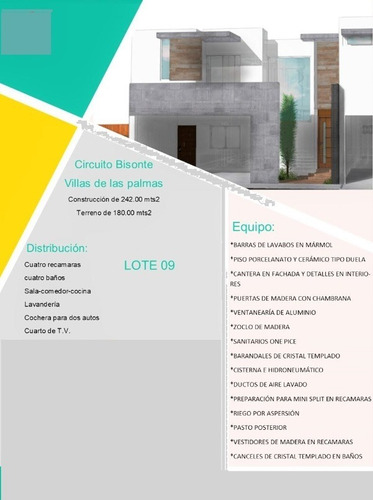 Imagen 10 de 10 de Casa En Venta En Cerrada Bisonte En Palma Real