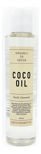 Organic To Green Coco Oil | Liquid Coconut Oil Infused With 