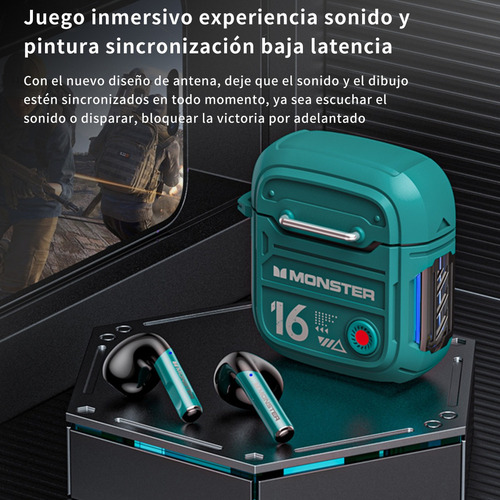 Xd Audífonos Inalámbricos Monster Airmars Xkt16 Bluetooth