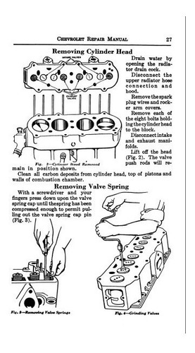 Chevrolet 1925-1926 Manual De Taller Version Papel