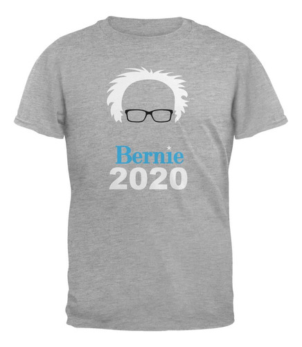 Elección 2020 Bernie Sanders Pelo Minimalista Camiseta Para