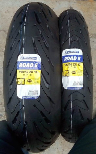 Juego Michelin Pilot Road 5 120 70 17 +190 55 17 O 190 50 17