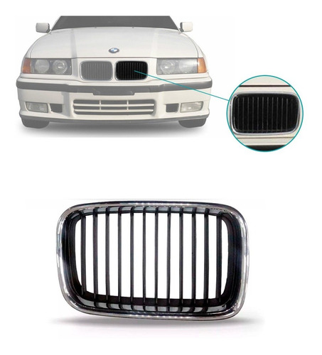 Grade Esquerdo Bmw 318i 320i 325i 1992 1993 1994 1995 1996