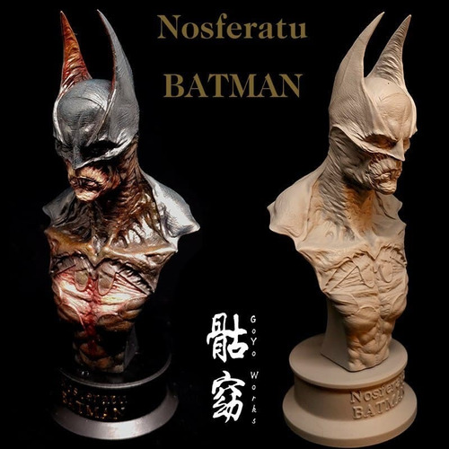  Archivo Stl Impresión 3d - Batman Nosferatu