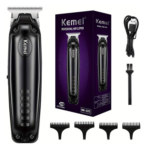 Cortadora De Pelo Kemei Km-1579 100v/240v