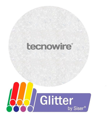 Imagen 4 de 4 de Vinil Textil Siser Glitter Sublimable Metro Lineal 12 PuLG