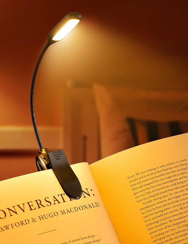 Luces De Libro Monotremp Para Leer De Noche En La Cama, 80 H