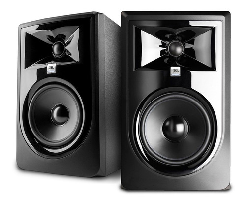 Monitor De Estudio Activos Audio Jbl Lsr 305 Mk2 Par Cuo