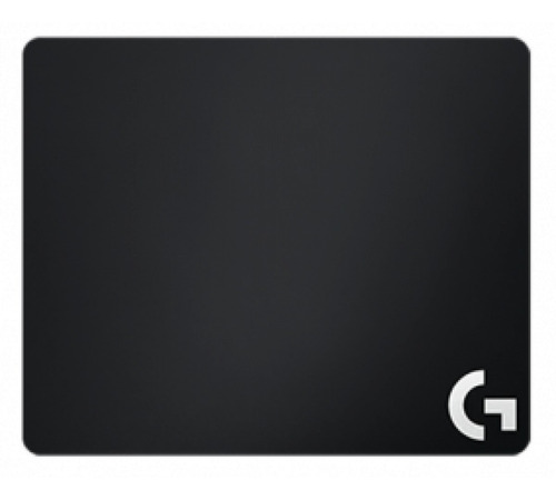Imagen 1 de 3 de Mouse Pad gamer Logitech G240 de tela clásico 280mm x 340mm x 1mm negro/blanco