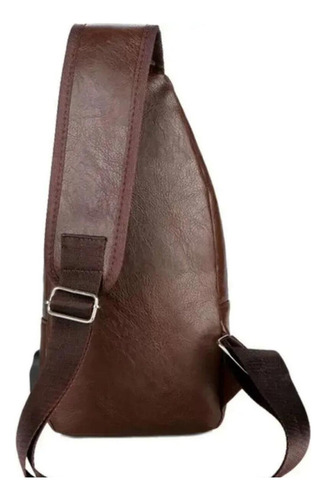 Clm Bolso Cruzado Para Hombre Con Cremallera Y Carga Usb