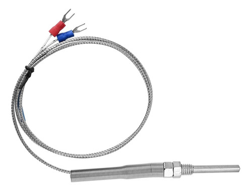 Sensor De Temperatura Con Sonda Termopar Tipo K De 30 Mm De