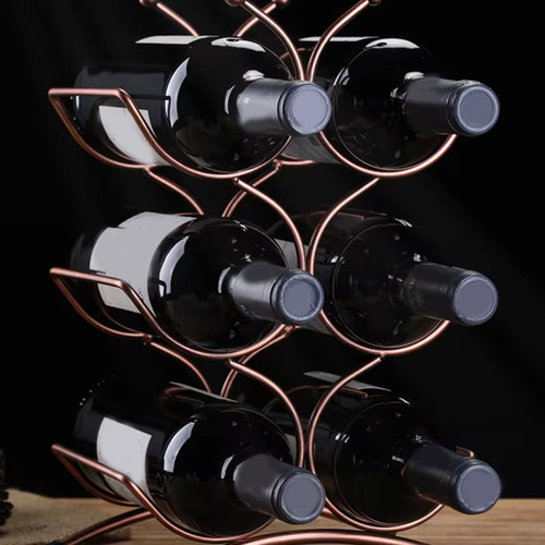Estante En Forma De Rama, Hierro, Arte Y Vino, Expositor Par