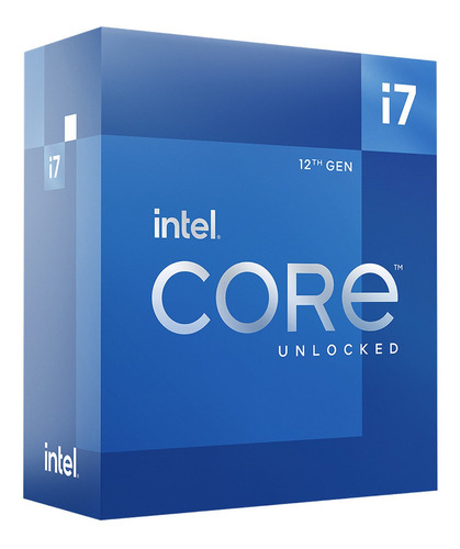 Procesador Intel Core I7 12700k 5ghz 12 Nucleos 12va Ddr5
