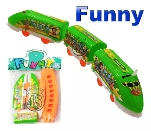 Trem Brinquedo Locomotiva Trenzinho Infantil - Verde