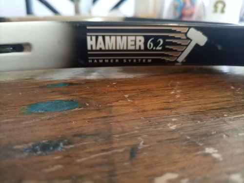 Raqueta Nilon Amarillo Wilson Hammer 6.2 (Usado)