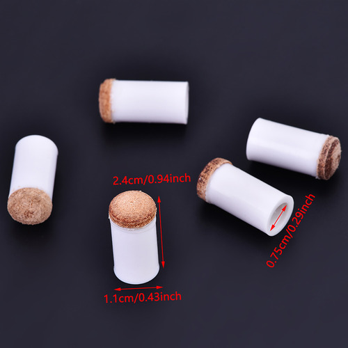 10pcs Billards Snooker Pool Pole Reemplazo De Piezas De