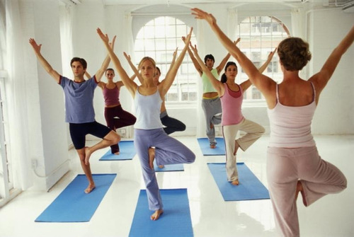 Imagen 4 de 5 de Colchoneta Mat Yoga Pilates Fina Ejercicio Equilibrio Caucho Color Gris