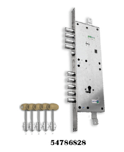 Cerradura Mottura  S Varillaje 4p+cerroj0 Bloq.