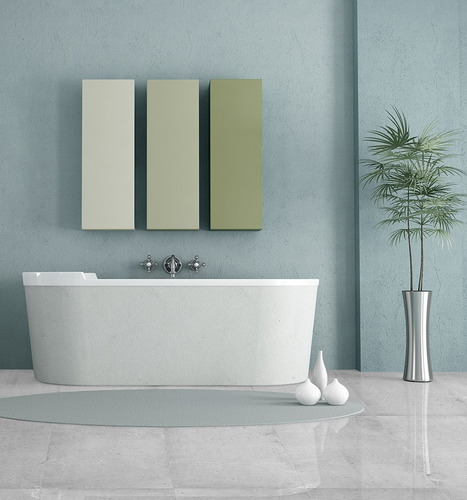 Porcelanato Gris Pulido 58x117 Atlas Gris Cerro Negro