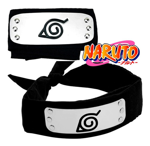 Imagen 1 de 1 de Bandana Vincha Naruto - Aldea Hoja - Acero Inoxidable